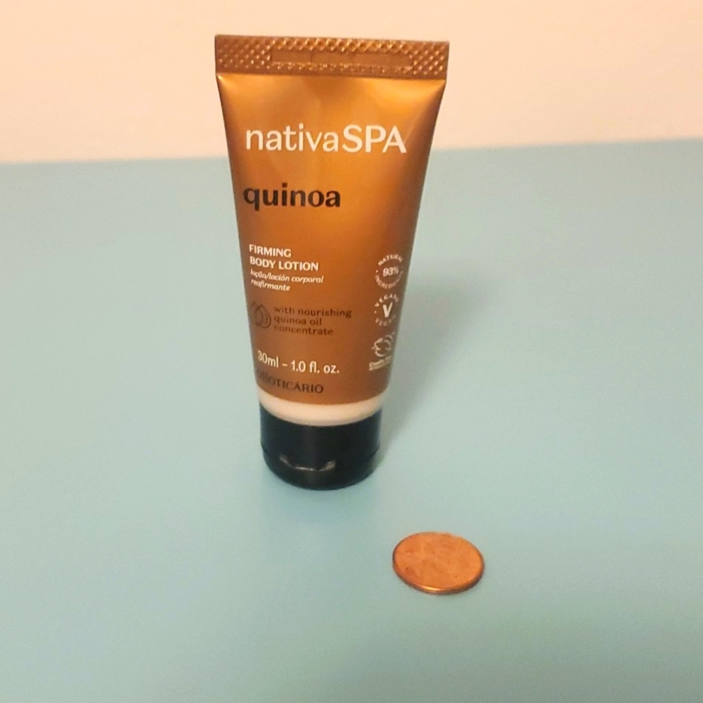 Brand new Nativa Spa Quinoa Firming Body Lotion